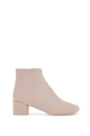 [MM6 MAISON MARGIELA] MM6 MAISON MARGIELA leather ankle boots 36 Neutro