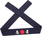 [SAFIGLE] Chef Headband Headbands Costume Chefs Hat Headband Headband Men Chef Hat Headband Chef Bandana Headband Ninja Bandana Cotton