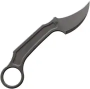 Bastinelli Creations Anomaly Fixed Blade Knife N690 Blade/Handle Plain BAS238