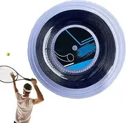 Tennis Racket String - Elastic Lines for Ball Games - Multifunctional 200m Soft and Arm Friendly Tennis Racquet String for Practice and Training