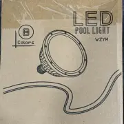 LED Pool Lights for Inground Pool 120V Waterproof Color Splash LED Bulb 40W