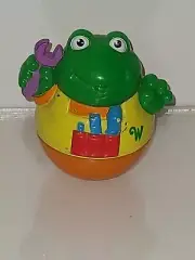FROG MECHANIC 2003 PLAYSKOOL WEEBLE WOBBLES FIGURE