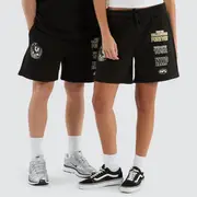 [Nena and Pasadena AFL] Collingwood Magpies Prime Trackshorts Jet Black L