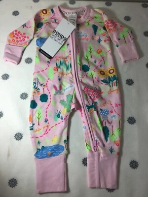 Baby Girl Bonds Wondersuit Easter Design Newborn - BNWT