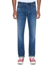 Chitch Selvedge La Artist Blue Tapered Jeans | Ksubi ++