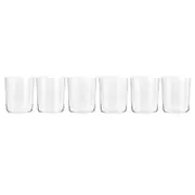 6pc Krosno Harmony 500ml Glass Tall Tumbler Set - Clear
