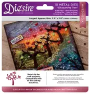 Die'sire Mixed Media - Blossoming Tree - Metal Dies by Crafters Companion