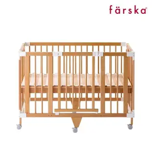 【Farska】童趣森林5合1嬰兒大床 Long(嬰兒床 圍欄 畫桌 沙發 書桌 蚊帳 櫸木 抽屜 禮物 情人節 尾牙)