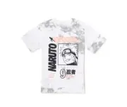 Naruto Graphic T-Shirt - Boys T Shirt White/Grey Size XXLarge (18) NWT