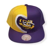 Mitchell & Ness LSU Tigers Retroline Adjustable Snapback Hat Cap