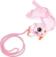 Parliky Interactive Peacock Whistle with Lanyard Realistic Birds Chirping Sounds Maker for Camping Hiking and Outdoor Bird Watching Activities