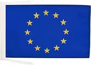 Europe Flag 18'' x 12'' Cords - European Union Small Flags 30 x 45cm - Banner 18x12 in - AZ FLAG