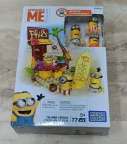MEGA CONSTRUX ILLUMINATION DESPICABLE ME Island Chaos Minions