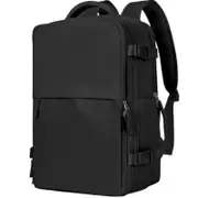 Carry On Backpack Flight Approved Travel Backpack For Airline Approved Waterproof Sports Luggage Backpack Casual Daypack Small Hiking Backpack,Black