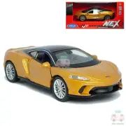 1:40 McLaren GT Model Car Alloy Diecast Toy Vehicle Collection Kids Gift Gold
