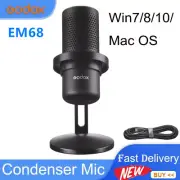 Godox EM68 RGB Cardioid USB Condenser Micophone E-sports Computer Microphone