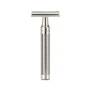 MÜHLE ROCCA R89 Double Edge Safety Razor (Closed Comb) | Pure Matt Stainles