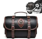 Motorcycle Tool Bag, Motorcycle Rear Bag,Side Frame Bag | PU Leather Guide Modification Tool for Daily Supplies and Maintenance Equipment