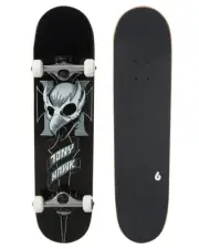 Birdhouse Skateboard Complete Tony Hawk Crest Black 8"