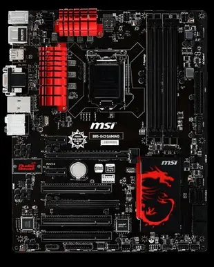 MSI/微星 B85-G43 GAMING 電腦主板 1150針 i3i5i7 DDR3 32GATX板