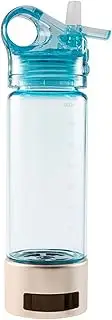 Hydrogen Water Generator 3-in-1 Hydrogen Rich Water Bottle With Hydrogen Inhaler Portable Hydrogen Water Ionizer Machine Glass Water Cup 3 Minutes Electrolysis Hydrogen Content Up To 1300 PPB 400 Ml(G