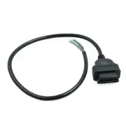 DC 12V 16 Pin OBD2 Diagnostic Female Connector Adapter Cable Tool 60cm Length