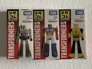 TAKARA TOMY Metacolle TransFormers Convoy, Megatron, Bumble. Brand New!