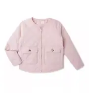 Wonder Nation Girl's Quilted Jacket Pink Size L 10-12 Plus