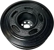 liwei Store Harmonic Balancer Pulley Compatible with Volkswagen Compatible with Audi A6 A7 A8 Q5 Q7 S4 S5 06E105251F 06E105251E