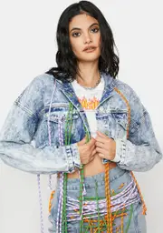 Comeback Kid Lace Up Jacket