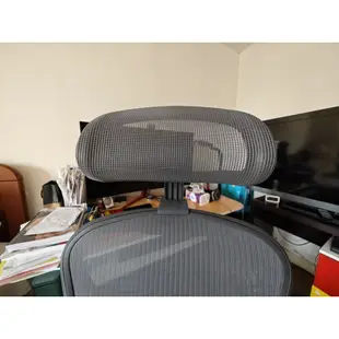 HERMAN MILLER AERON 2.0用全新黑色副廠頭枕(購於雅浩家具)---7.2折出清