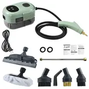 2500W High Pressure Steam Cleaner 1.1L Tank Handheld Pressurized Steam Cleaner for Kitchen Bathroom Car