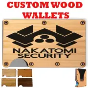 NAKATOMI SECURITY DIE HARD - CUSTOM ENGRAVED WALLET