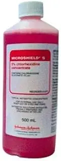 MICROSHIELD*5 ANTI/DISIN 500MLBOTTLE PINK COLOR