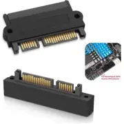 SFF-8482 SAS To SATA 22 Pin Angle 180 DegreeHard Disk Card Converter T4B5