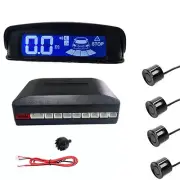 LCD Car Reverse Radar Monitor 4Pcs Parking Sensor Detector Assistant System Kit (for: Morris)