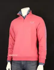 NWT VINEYARD VINES MEN'S VINTAGE WHALE FLEECE 1/4 ZIP SHEP SHIRT JETTY MSRP $125