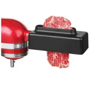 Meat Tenderizer for Stand Mixer Stainless Steel Gears Meat Tenderizer Kitchen Poultry Tenderizers B Black