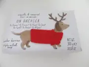 Dachshund Dog Christmas Bar Soap Winter Berries Triple Milled England