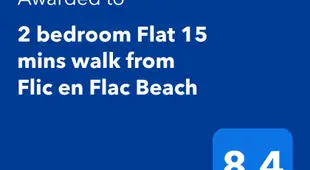 2 bedroom Flat 15 mins walk from Flic en Flac Beach