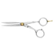 Tondeo Mythos Offset Conblade 5.5 Hairdressing Scissors, Silver