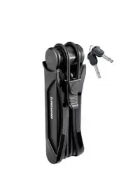 Kryptonite Folding Lock 2' 9" Bike Lock with Level 3 Security Includes 2 Keys