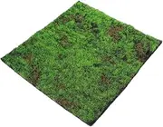 Uonlytech Artificial Moss Rug Synthetic Grass Carpet Realistic Lawn Mat Easy Install Indoor Outdoor Decorative Rug
