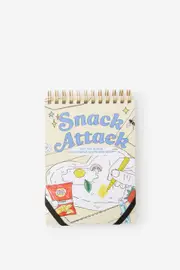 [Typo] Typo - Colour In Sticker Book - Snack attack SOLID SNACK ATTACK