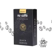 2 Box Biotropics Nu Caffe Performan Black Energy Coffee (15 Sachets)