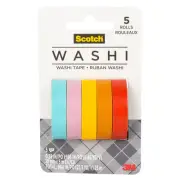Scotch Washi Tape [5-Pack]: 5-pack (Summer Design)