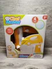 New Be A Kid Chef Master- Battery operated Mixer Light & Realistic Motion +