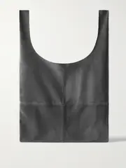 [Cortana] Cortana - U Xl Debossed Suede Shoulder Bag - Gray - One size One size Gray