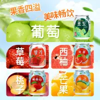 在飛比找蝦皮購物優惠-韓國風味九日果汁飲料果粒果肉飲料葡萄草莓西柚桃子芒果