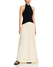 Solid & Striped The Halter Soglio Dress